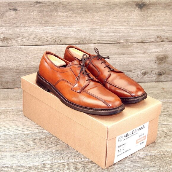 Allen Edmonds HILLCREST 9.5 D Chestnut * add $15 Cedar Trees main image 9